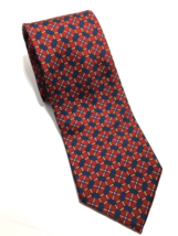 Christian Dior Monsieur Men&#39;s Red/Yellow Business Tie Pattern Imported F... - $38.00