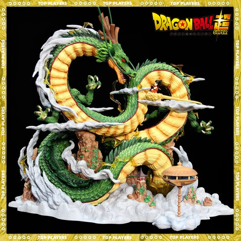 43cm Dragon Ball Z Figure Shenron And Son Goku Anime Figures Cool Figurine Pvc - £193.26 GBP+