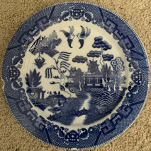 Blue Willow Plate (Japan) - £14.70 GBP