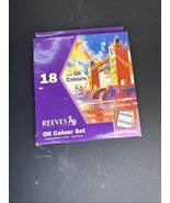 NEW Reeves Fine Oil Colour 18 Piece Color Painting Set (ea 12 ml 0.4 fl.... - $19.52 CAD