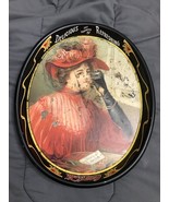 COCA COLA TRAY &quot;1908 CALENDAR LADY&quot; REPRODUCTION 1987 - $16.50 CAD