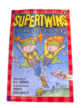 Supertwins Meet the Bad Dogs from Space by B.J. James - £3.15 GBP