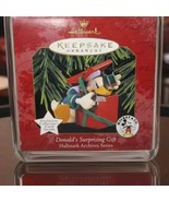 Hallmark Keepsake Ornament Donald&#39;s Surprising Gift Archives Series #1 -... - $8.90