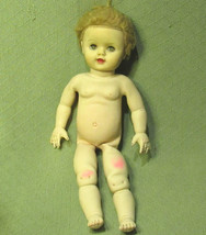 Vintage Rubber DOLL Voice Box 20&quot; Sleepy Eyes Red Lips Flexible #22 Antique Toy - £9.06 GBP