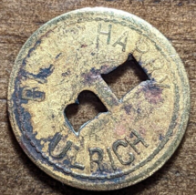 Spokane, Washington WA Bill &amp; Harry Ulrich Good For 5¢ Trade Token - $9.67