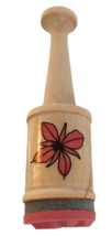 Hampton Art The Little Classic Rubber Stamp Tropical Flower Small Card Making - £3.18 GBP