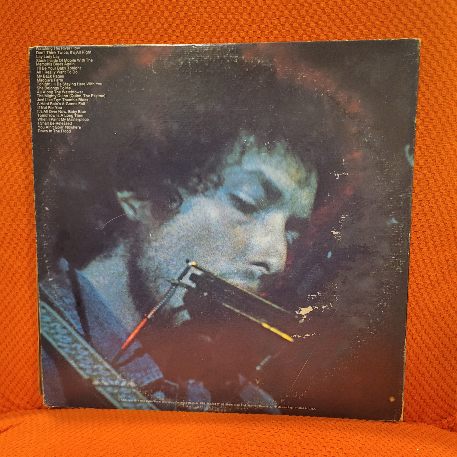 Bob Dylan signed lp Greatest Hits 2, Original, Vintage, Great Gifts Item image 2