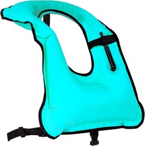 Rrtizan Snorkel Vest, Adults Portable Inflatable Swim Vest Buoyancy Aid Swim - £25.27 GBP