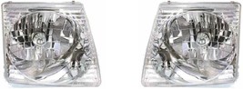 Headlights For Ford Explorer Sport Trac 2001-2005 Sport 01-03 With Signa... - $130.86