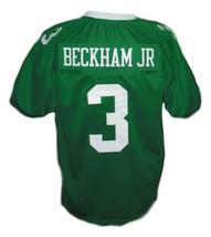 Odell Beckham Jr #3 Newman High School New Men Football Jersey Green Any Size image 5