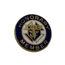 Knights Of Columbus Honorary Member Lodge KoFC Club Enamel Lapel Hat Pin - £4.77 GBP