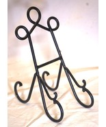 Wrought Iron Display Easel Stand Art Picture Plate Book Holder b - $410.63 MXN