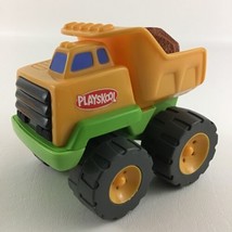 Playskool Play Favorites Rumblin&#39; Dump Truck Push Along Vehicle Boulder Vintage - £19.57 GBP
