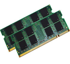 2GB 1GB X 2 LAPTOP Memory DDR2 ram dell e1705 latitude XT d830 d620 e1405 e1505 - £9.52 GBP