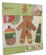 Gingerbread Decal Scrapbook Wall Mamas Papas Stickers Peel Stick Boy Hor... - €8,58 EUR