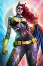 12x18&quot; Nathan Szerdy SIGNED DC Comics Batman Art Print ~ Batgirl w/ Tattoos - £20.52 GBP