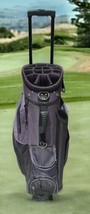 RJ Sports Spinner X Cart Golf Bag with Wheels, Telescopic Handle &amp; Club ... - £58.85 GBP