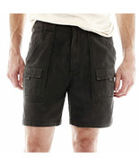 St. John&#39;s Bay Men&#39;s Hiking Shorts Size 44 Dark Charcoal NEW 7&quot; Inseam - $39.77 CAD