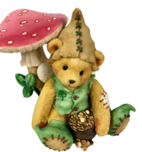 Cherished Teddies Ryan I&#39;m Green with Envy for You Mushroom 203041 Vtg 1... - $32.31