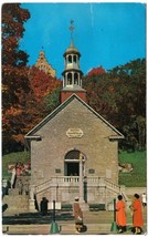 Quebec Postcard Ste Anne De Beaupre The Old Church La Vielle Eglise - £1.69 GBP
