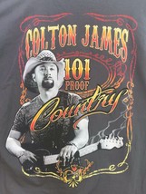 Colton James 101 Proof Country T-Shirt Size Large - £12.62 GBP