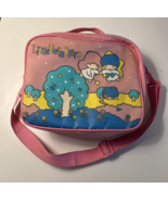 Vintage Little Twin Stars Zipper Shoulder INSULATED Bag Sanrio Made in J... - $22.99