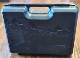 Plano 1404 Protector Series Pistol / Camera Case Black w/eagle Picture 1... - $22.76