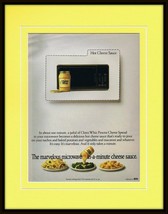 1987 Kraft Cheez Whiz Framed 11x14 ORIGINAL Vintage Advertisement - £30.96 GBP