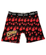 STAND OUT BE ODD Flamin&#39; Hot Flames Orange Black Cheetos Boxer Briefs Me... - $18.99