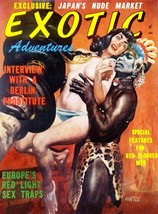 Exotic Adventures Vol. 1, No. 2 (1958) Canvas Art Poster 18x24 - £25.51 GBP