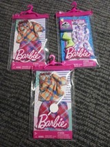 Lot of 3~ Mattel Barbie Jurassic World Storytelling Fashion Outfits - £13.23 GBP