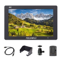 T7 7 Inch Dslr On Camera Field Monitor Video Assist Full Hd 1920X1200 4K Hdmi In - £201.42 GBP