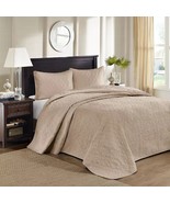 JLA Home MP13-1565 Coverlet Sets JLA Home FULL/QUEEN Khaki - $60.99