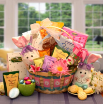 It&#39;s An Easter Celebration Sweet Treats Gift Basket - Easter Basket for child - $46.52