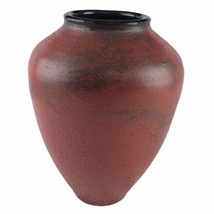 Vintage Jim Gardner Studio Art Pottery Vase Mid Century Sign Crackle Gla... - $116.88