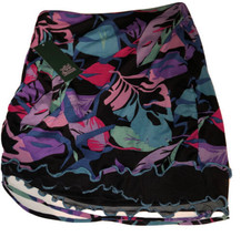 Wild Fable Black W/ Multi-Color Leaf Pattern Skirt Size XS W/ Tags - £8.14 GBP