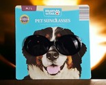 HEART to  TAIL Pet Sunglasses Dog Puppy Cat Sun Glasses Size M/L Black - £9.10 GBP