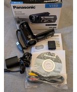 Videocamera Panasonic HC-V100 HD 10MP 90X Zoom Confezione Digitale Funzi... - $2,103.50 MXN