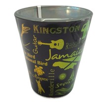 Jamaica Shot Glass Souvenir Kingston Dr Bird Fal Mouth Ocho Rios Jerk Ch... - $11.97