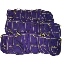 Crown Royal Bags Bulk Purple 750ml 9&quot; Regular Medium Bulk Lot of 30 Total - £31.10 GBP