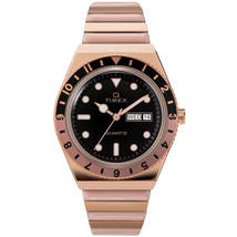 Timex Women&#39;s Q Reissue Black Dial Watch - TW2U81400VQ - £92.11 GBP
