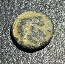 280 BC Greek Thrace Thasos AE 12.6mm 2.36g Herculese, Club &amp; Bow Ancient... - £31.13 GBP