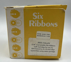 5/16&quot; Correctable Film Ribbons For Use On IBM Executive A &amp; B Black - Lo... - £24.77 GBP