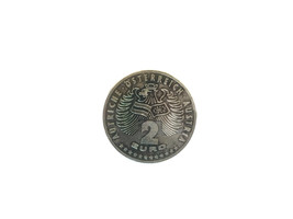 Austria SILVER COIN- 2 EURO 1996, Very Rare Collectible Foreign Money - $31.69 CAD