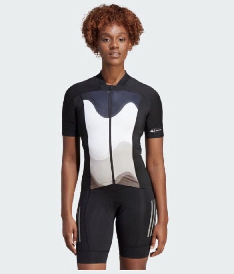 NWT $150 adidas x Marimekko Aeroready Cycling Jersey HR3029 Womens Size ... - $44.97