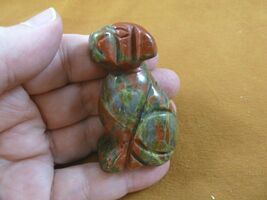 (Y-DOG-LA-727) green LABRADOR Dog carving FIGURINE gemstone dogs DALMATI... - €21,30 EUR