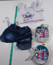 build a bear shirts and pants with extras see photo 15 inch animal - £6.19 GBP