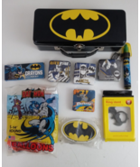 10 X Batman Mixed Tin 4 Magic Towels Balloons Eraser..more - $47.37 CAD