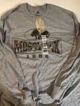 Mossy Oak 1986 Long Sleeve Shirt Gray Large Sh2 - $9.89