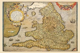 Map of England - £16.00 GBP